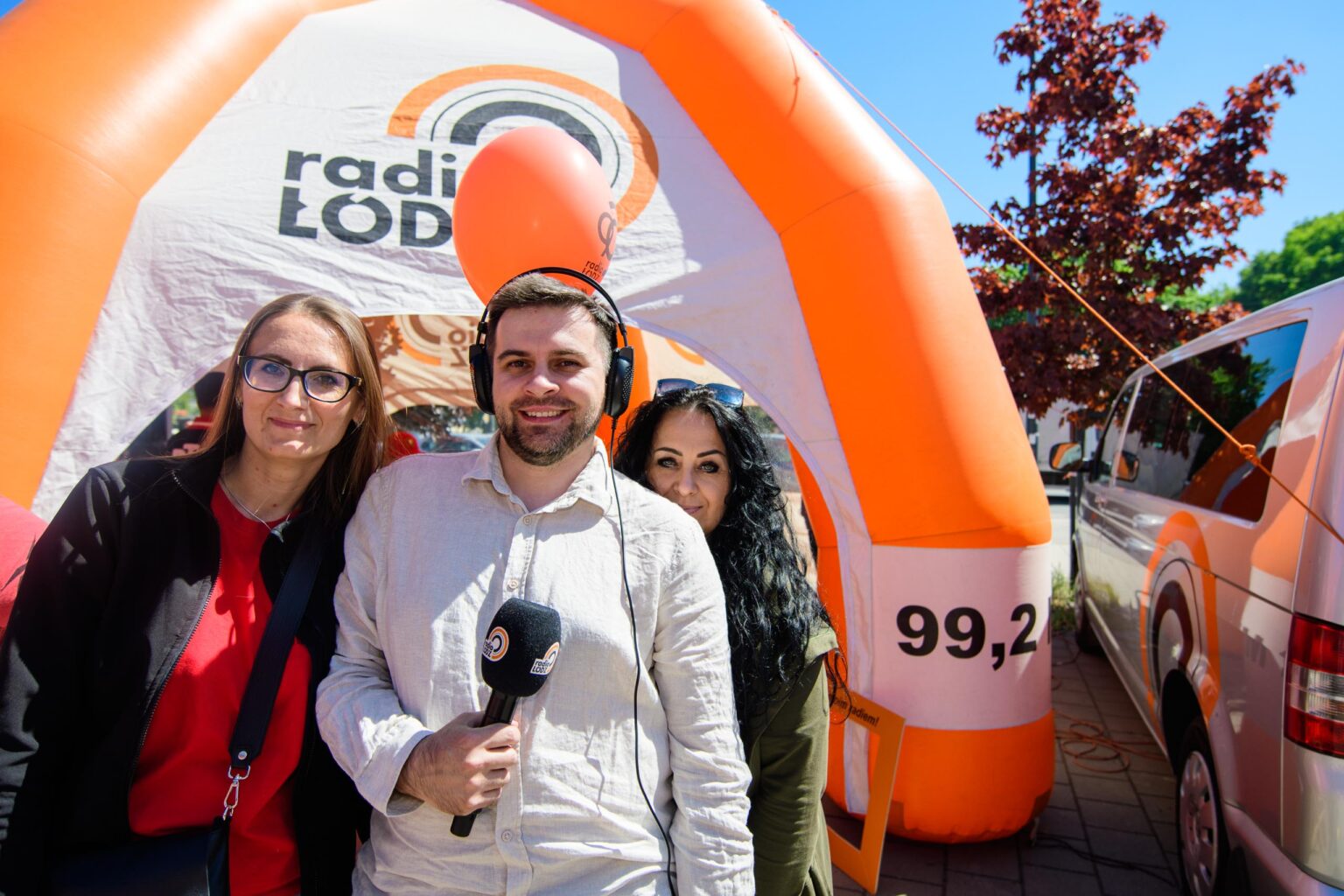 Studio przedmeczowe Radia Lodz i Widzewa Fot Sebastian Szwajkowski 28