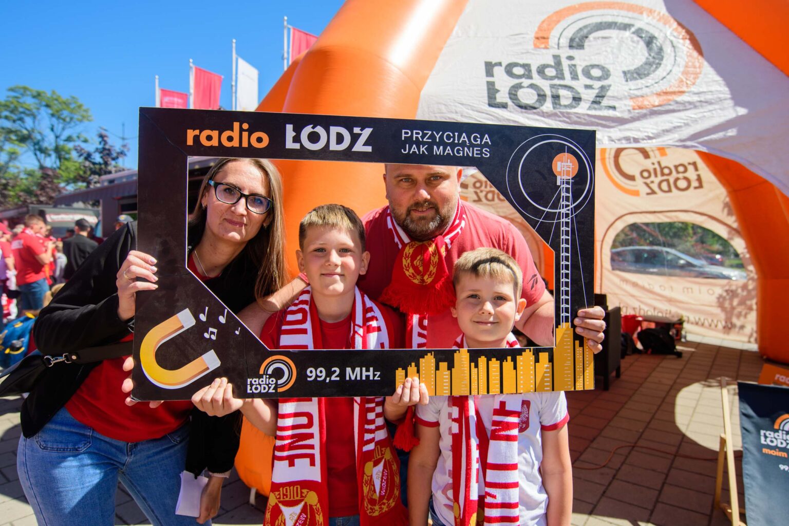 Studio przedmeczowe Radia Lodz i Widzewa Fot Sebastian Szwajkowski 29
