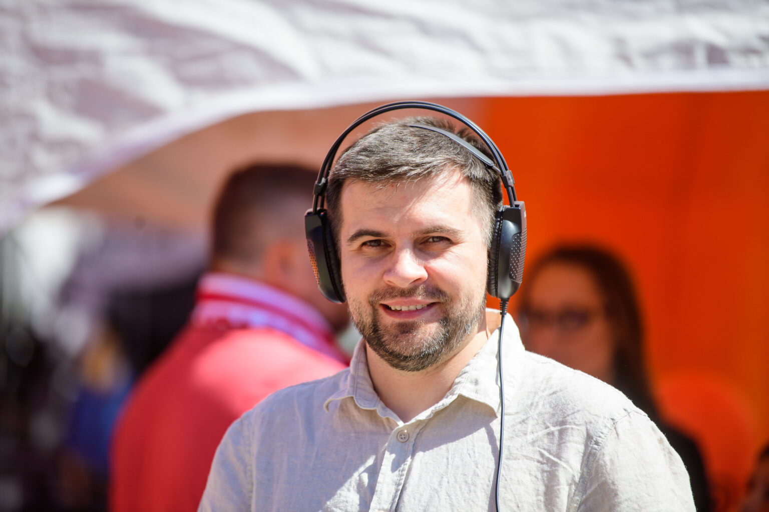 Studio przedmeczowe Radia Lodz i Widzewa Fot Sebastian Szwajkowski 34