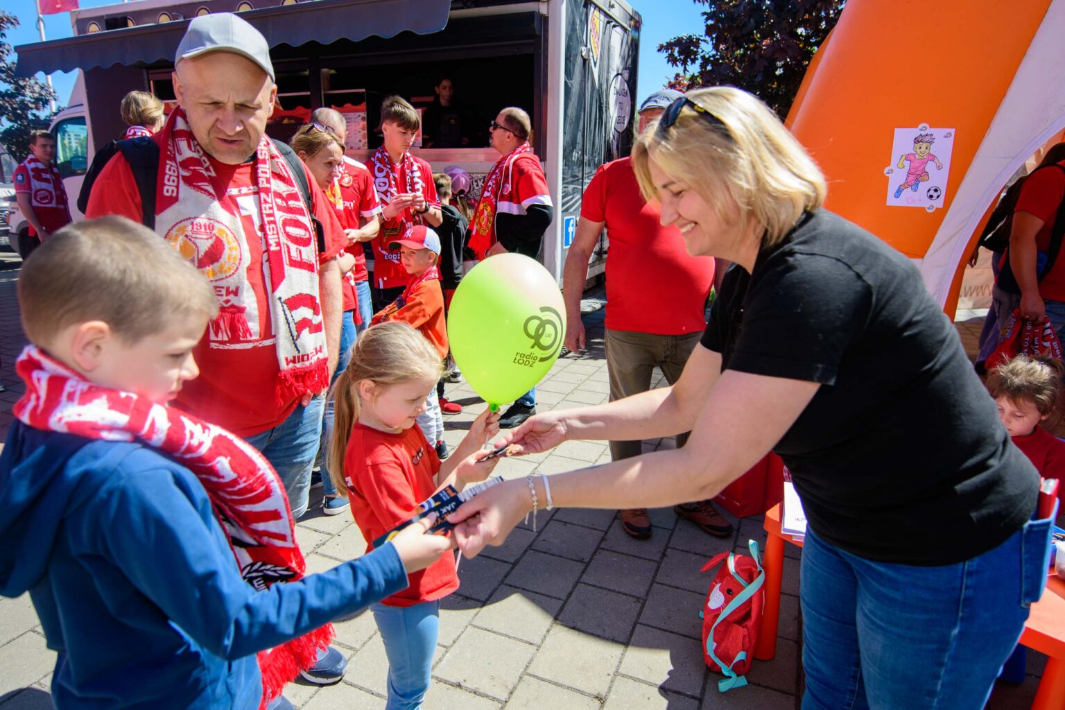 Studio przedmeczowe Radia Lodz i Widzewa Fot Sebastian Szwajkowski 5