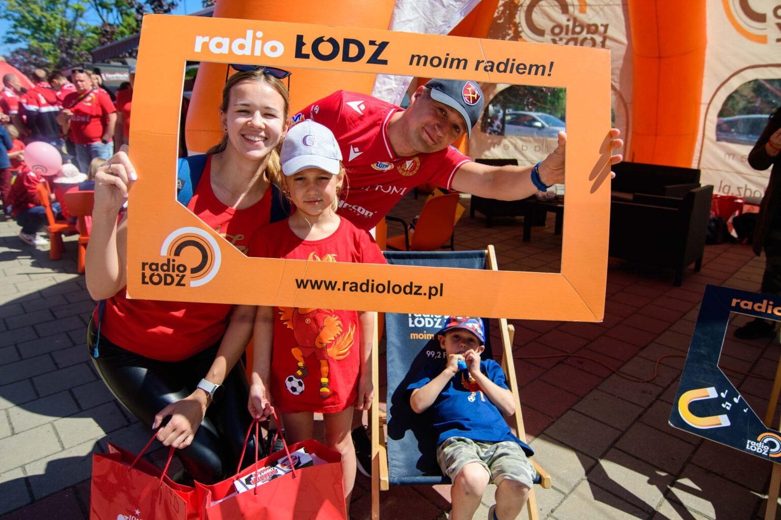 Studio przedmeczowe Radia Lodz i Widzewa Fot Sebastian Szwajkowski 8