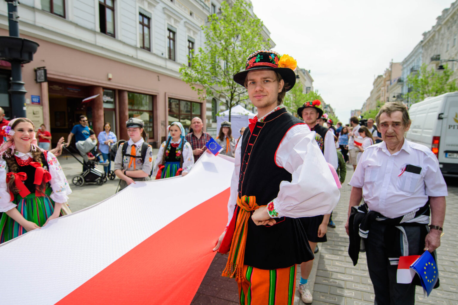 Swieto Flagi w Lodzi Fot Sebastian Szwajkowski 3