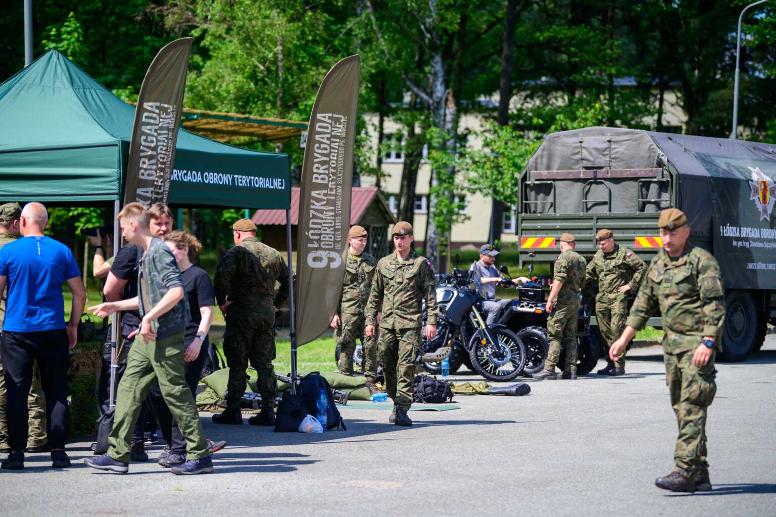 Trenuj z wojskiem z 9LBOT Fot Sebastian Szwajkowski 42