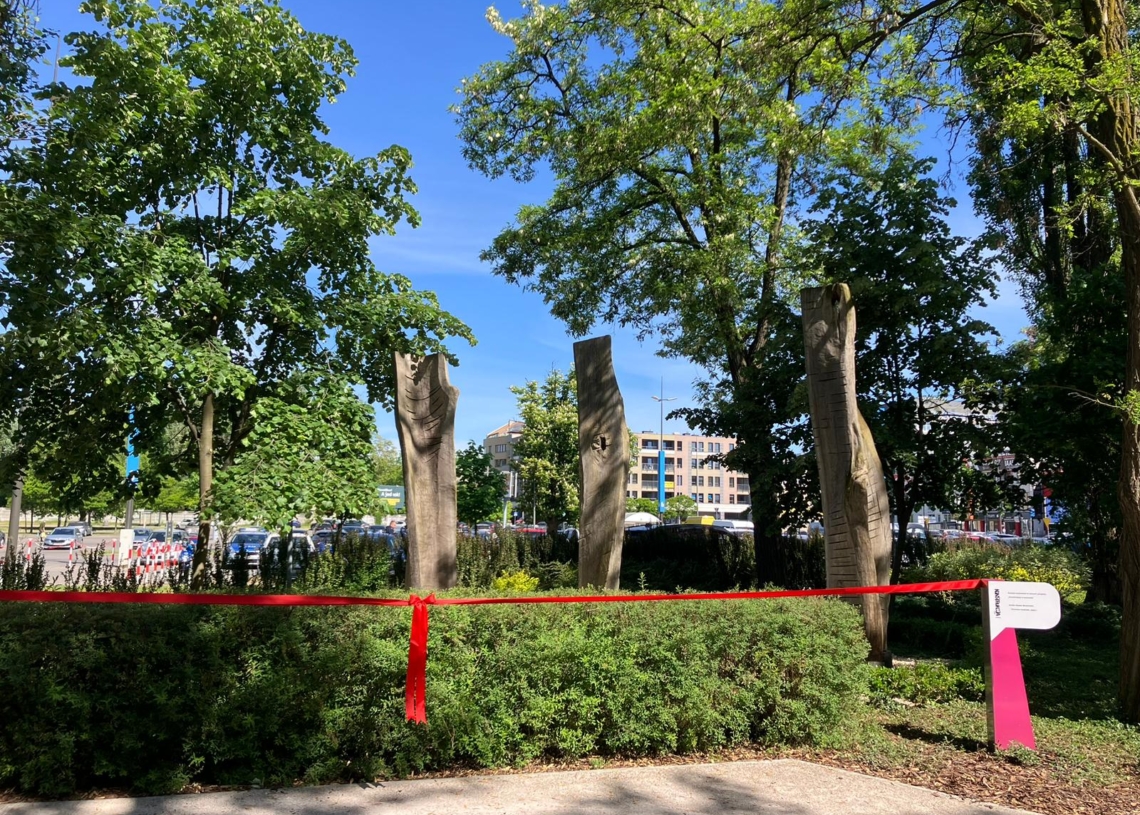 Mark Brzeziński, ambasador Stanów Zjednoczonych w Polsce otworzył Art Park imienia jego matki