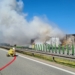 Pożar pojazdu ciężarowego na S8