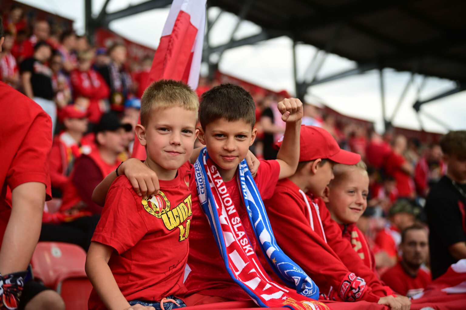 Widzew Lodz vs Lech Poznan kibice Fot Sebastian Szwajkowski 137