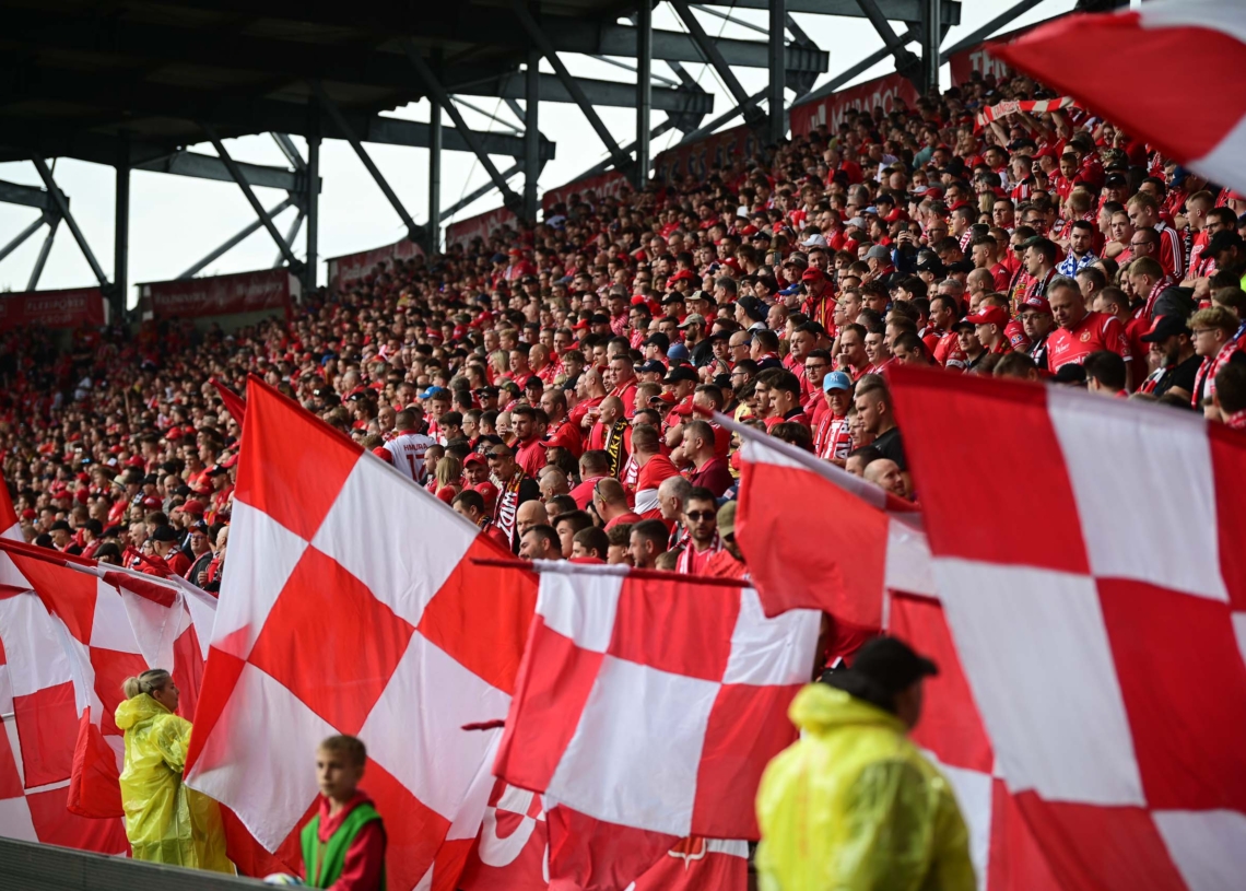 Doping kibiców w meczu Widzew Łódź – Lech Poznań | 2024-05-19