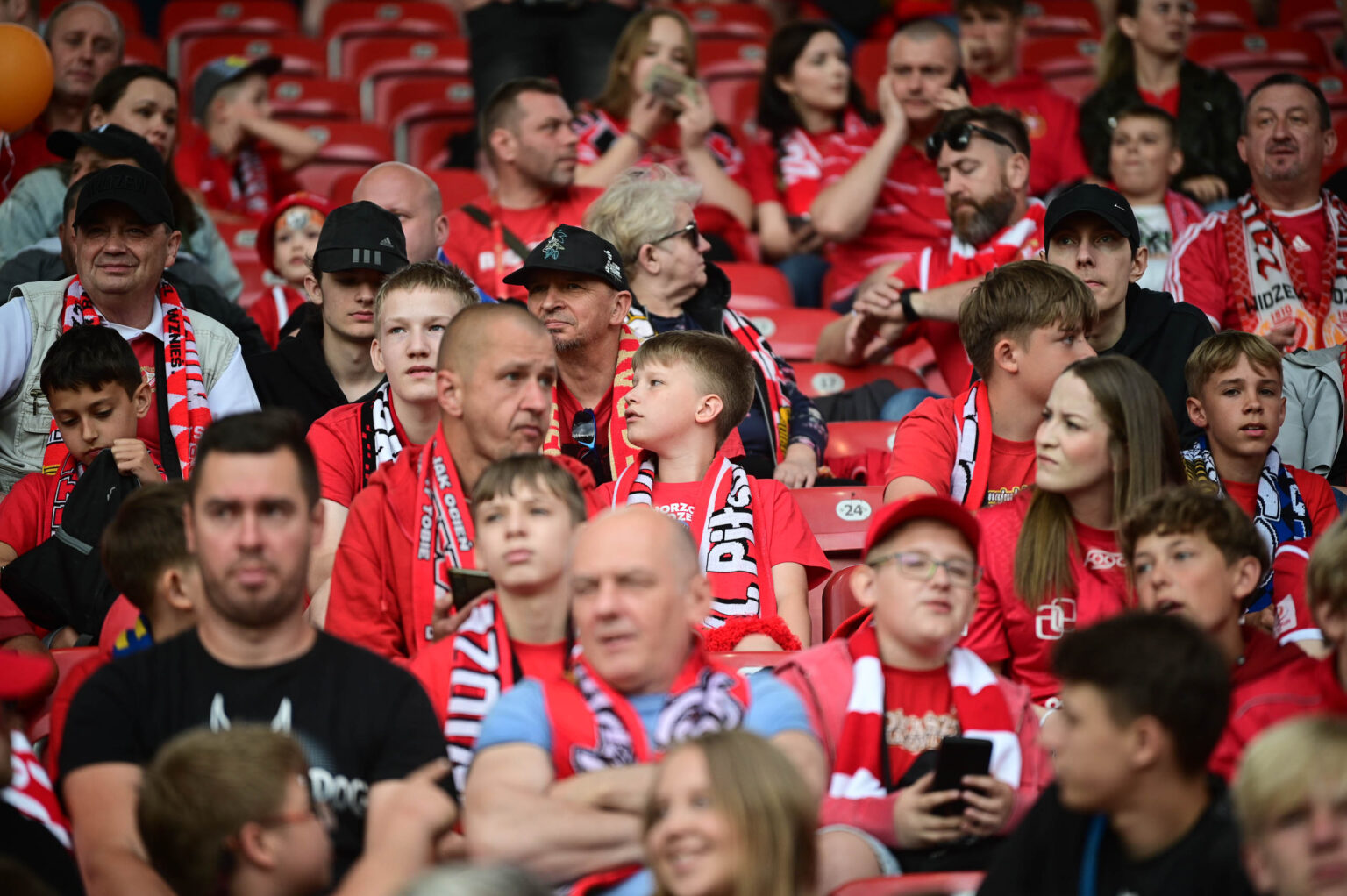 Widzew Lodz vs Lech Poznan kibice Fot Sebastian Szwajkowski 22