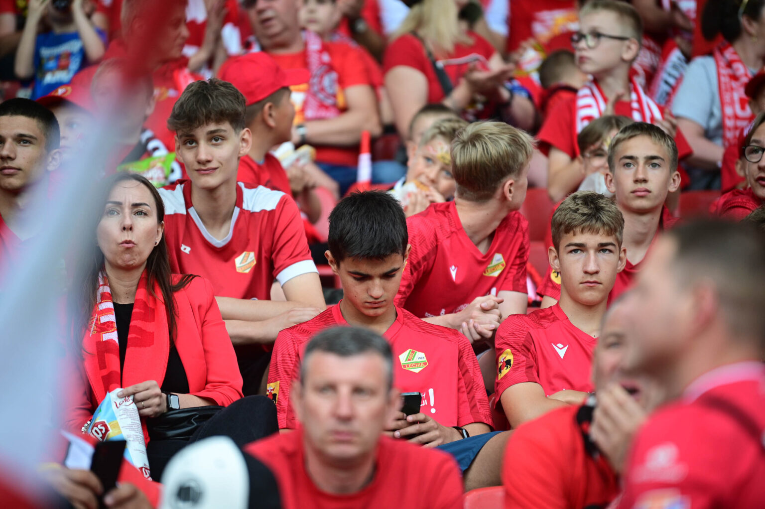 Widzew Lodz vs Lech Poznan kibice Fot Sebastian Szwajkowski 29