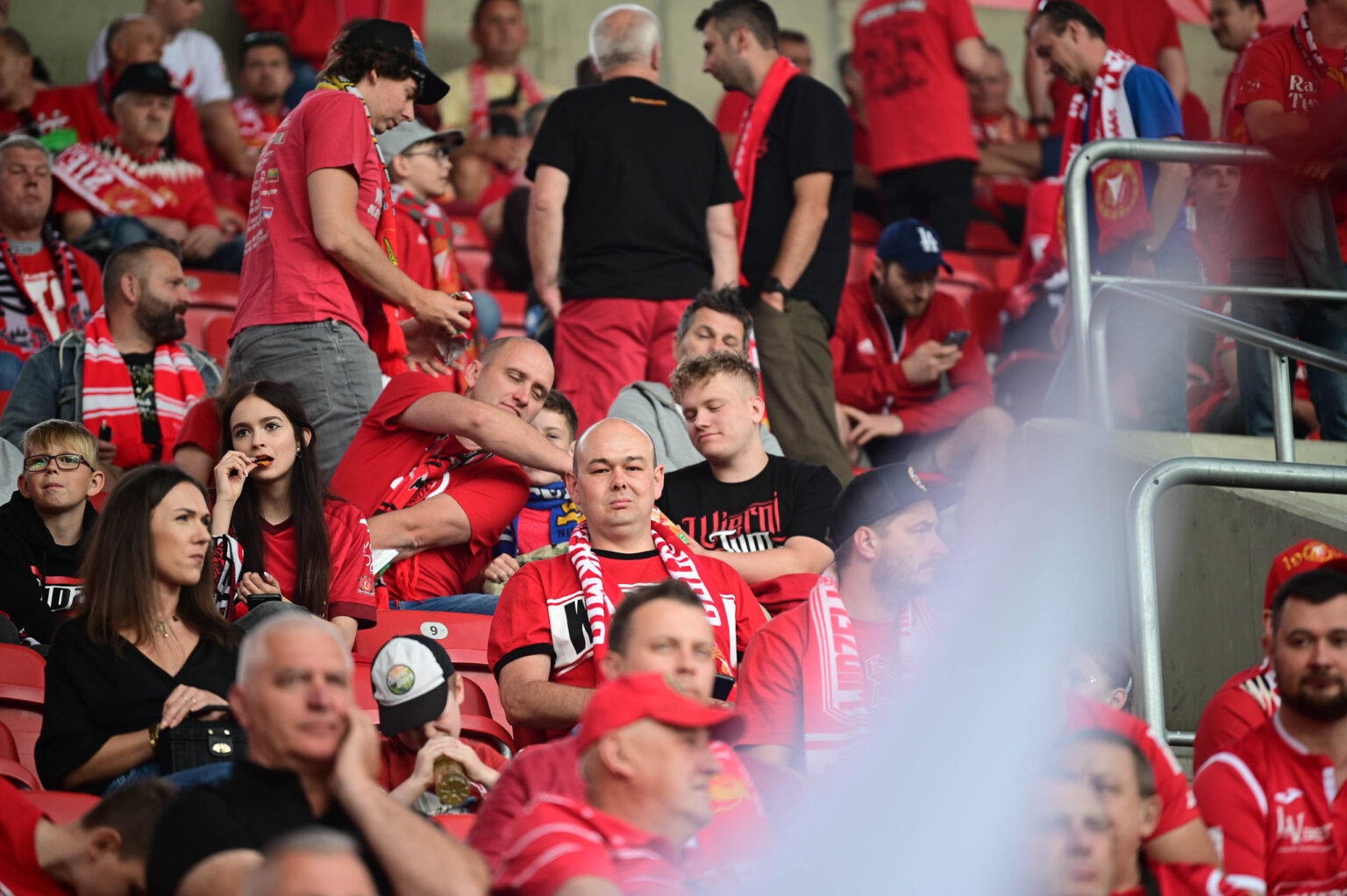 Widzew Lodz vs Lech Poznan kibice Fot Sebastian Szwajkowski 54