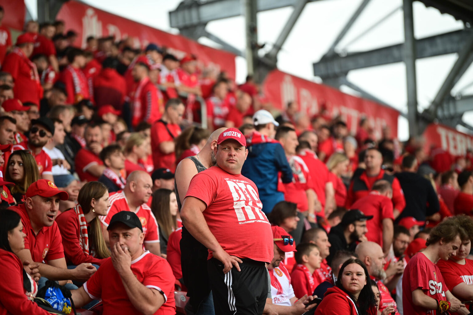 Widzew Lodz vs Lech Poznan kibice Fot Sebastian Szwajkowski 62