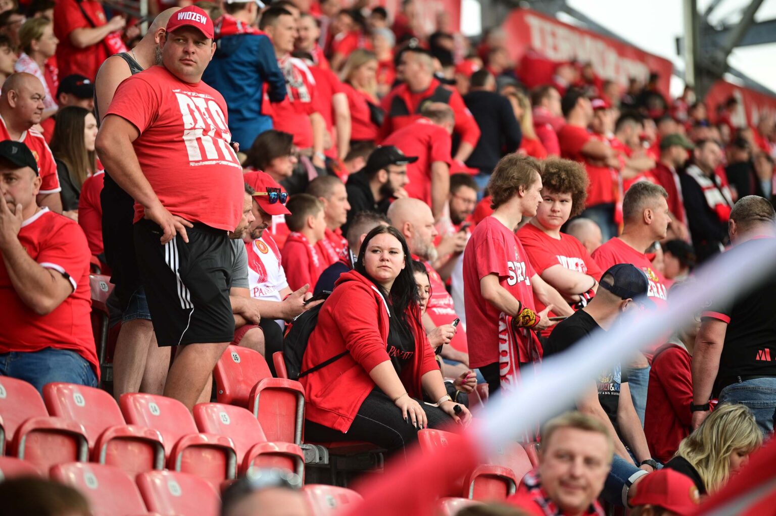 Widzew Lodz vs Lech Poznan kibice Fot Sebastian Szwajkowski 63