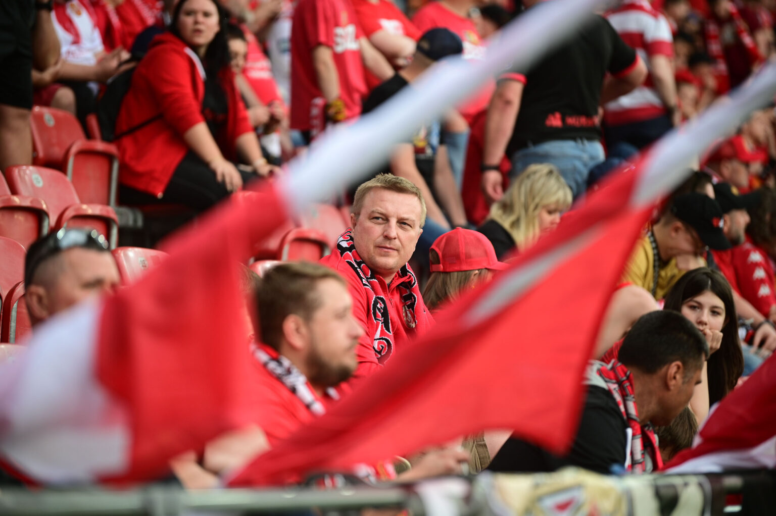 Widzew Lodz vs Lech Poznan kibice Fot Sebastian Szwajkowski 64