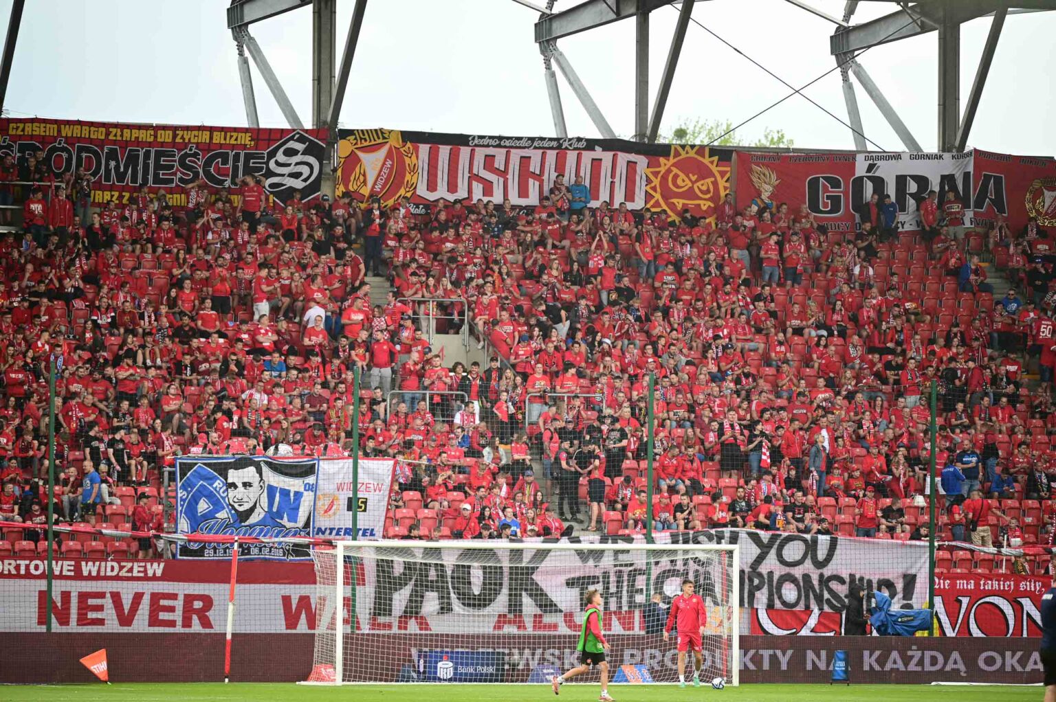 Widzew Lodz vs Lech Poznan kibice Fot Sebastian Szwajkowski 69