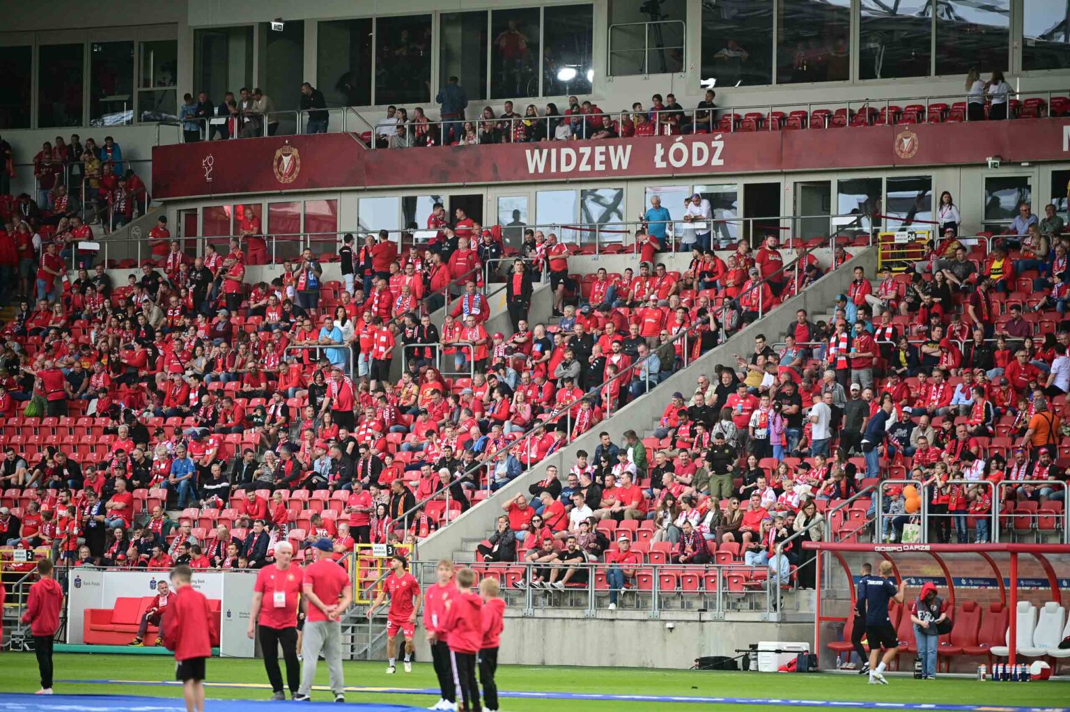 Widzew Lodz vs Lech Poznan kibice Fot Sebastian Szwajkowski 71