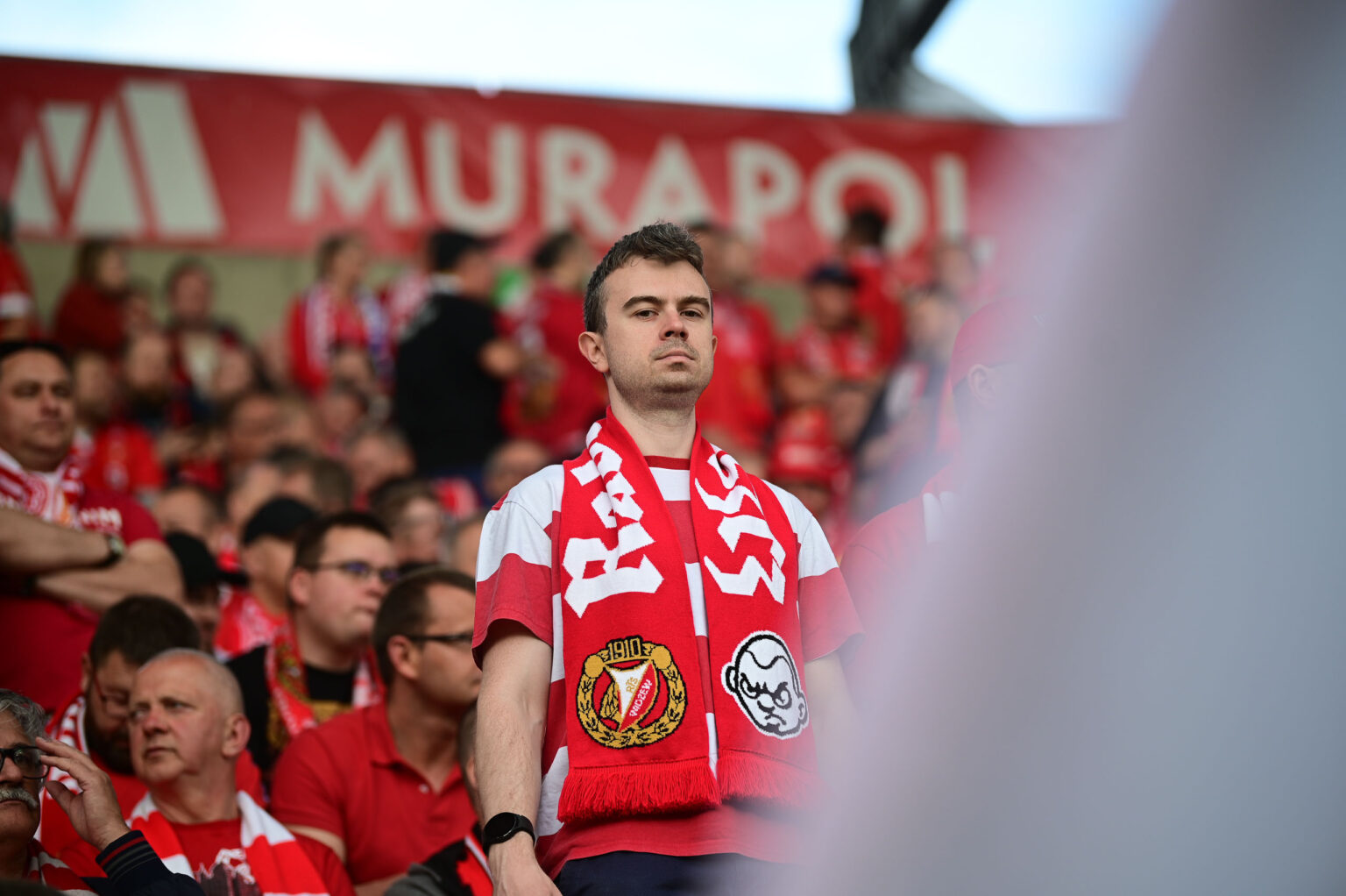 Widzew Lodz vs Lech Poznan kibice Fot Sebastian Szwajkowski 91
