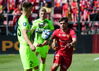 Widzew Łódź - Zagłębie Lubin 1:3. Gol Ciganiksa nie wystarczył, trzecia z rzędu porażka łodzian