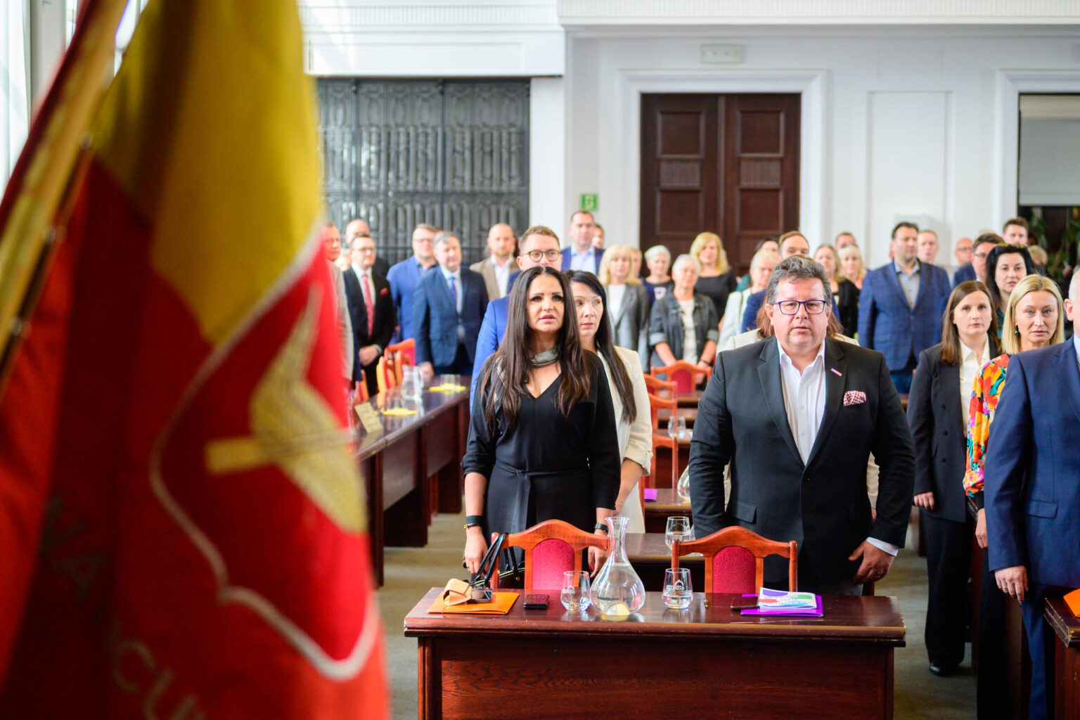 Zaprzysiezenie nowej Rady Miasta i Prezydent Lodzi Fot Sebastian Szwajkowski 69