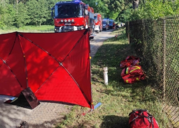 Śmiertelny wypadek w gminie Stryków