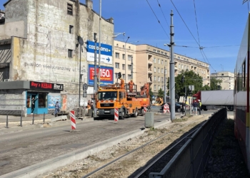 Czwartkowe uszkodzenie sieci na ul. Zachodniej