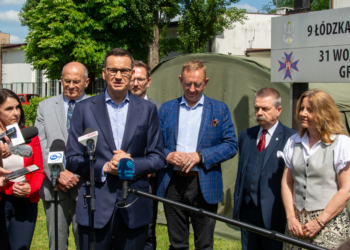 Mateusz Morawiecki w Łodzi