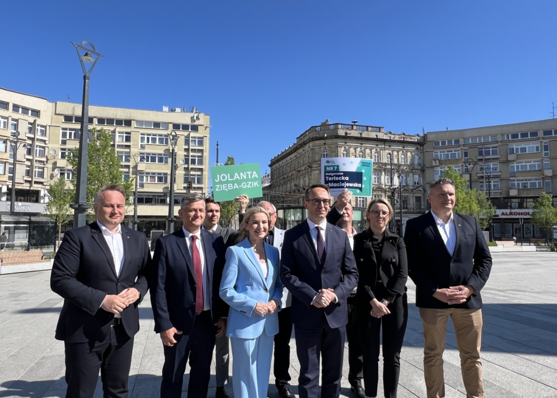 Łódzkie: Trzecia Droga zaprezentowała kandydatów do Parlamentu Europejskiego 1 Eurowybory 2024. Trzecia Droga w Łódzkiem