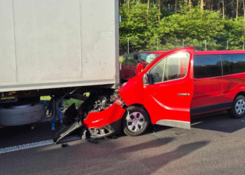 Wypadek na A2 pod Zgierzem