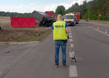 Śmiertelny wypadek w Chabielicach