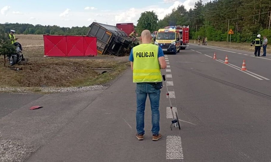 Śmiertelny wypadek w Chabielicach