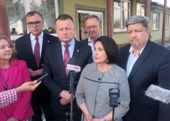 Mariusz Błaszczak odwiedził dzisiaj gminę Maków