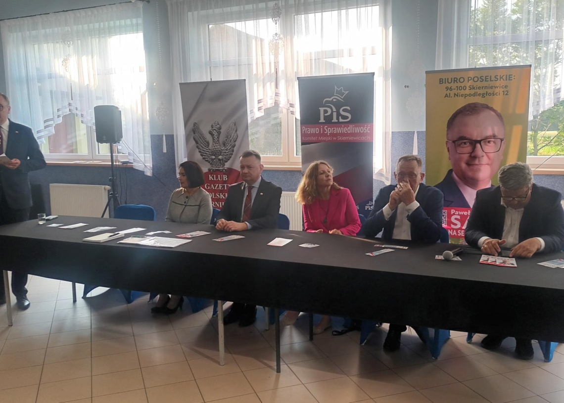 Mariusz Błaszczak, były szef MON, zapewnia, że obecność PIS w Parlamencie Europejskim zapewni Polsce bezpieczeństwo