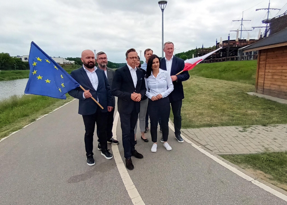 Dariusz Joński zachęca do głosowania na kandydatów KO