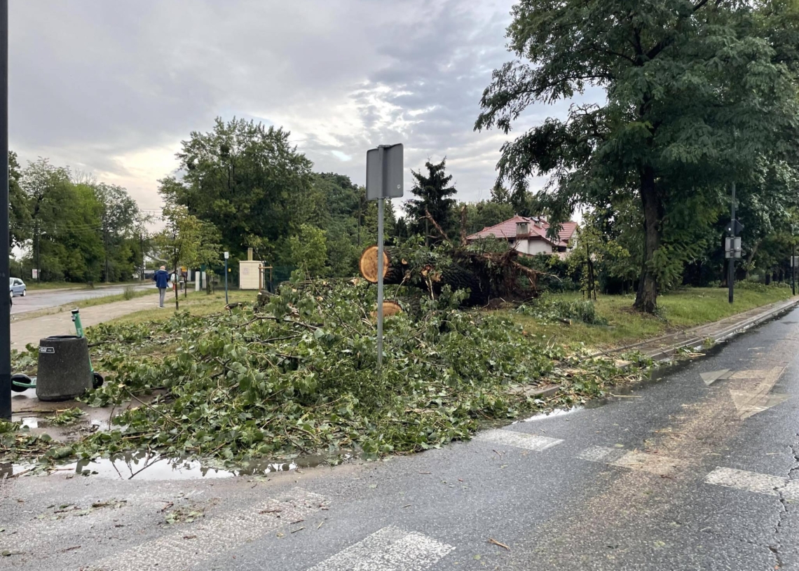 Burze w Łódzkiem