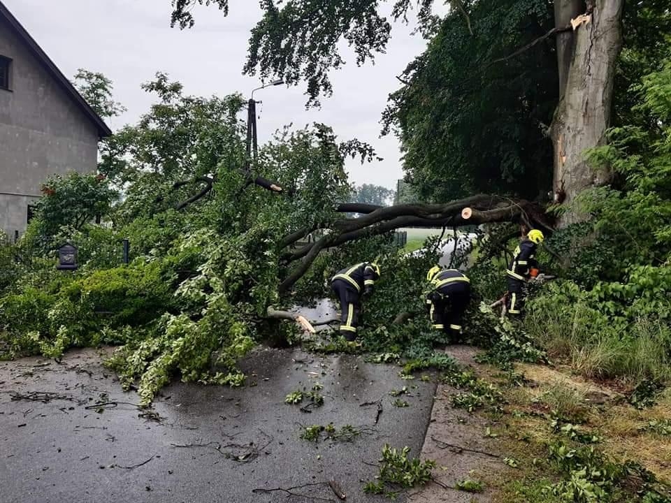 Burze nad powiatem radomszczańskim
