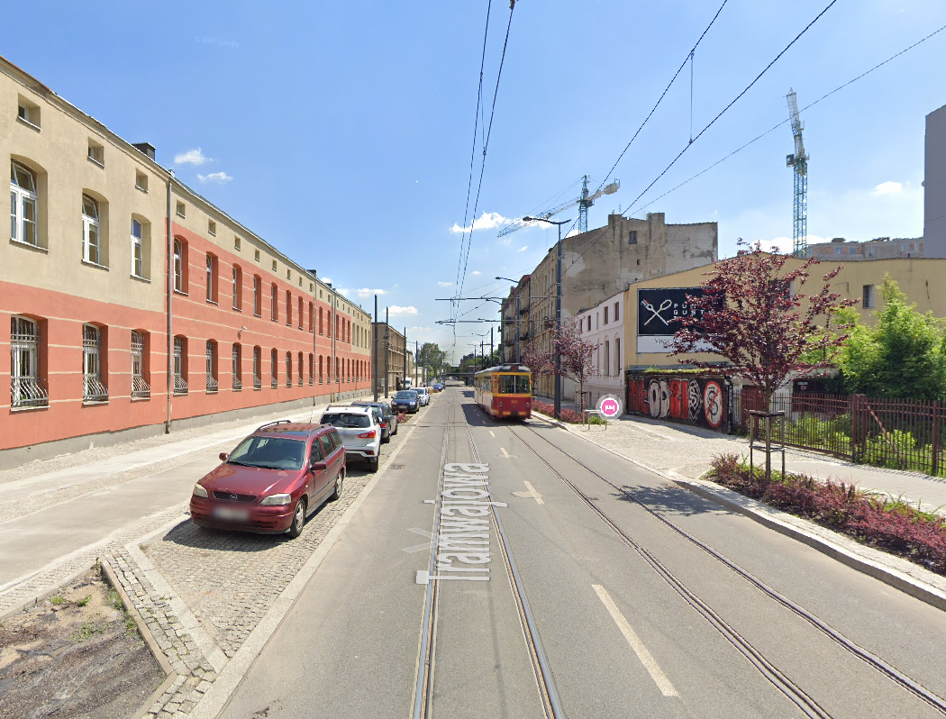 Biurowiec łódzkiego MPK przy ul. Tramwajowej 6