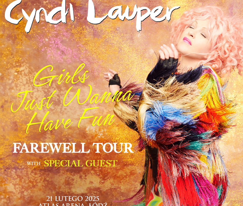 Cyndi Lauper wystąpi w lutym przyszłego roku w Atlas Arenie 1 Cyndi Lauper