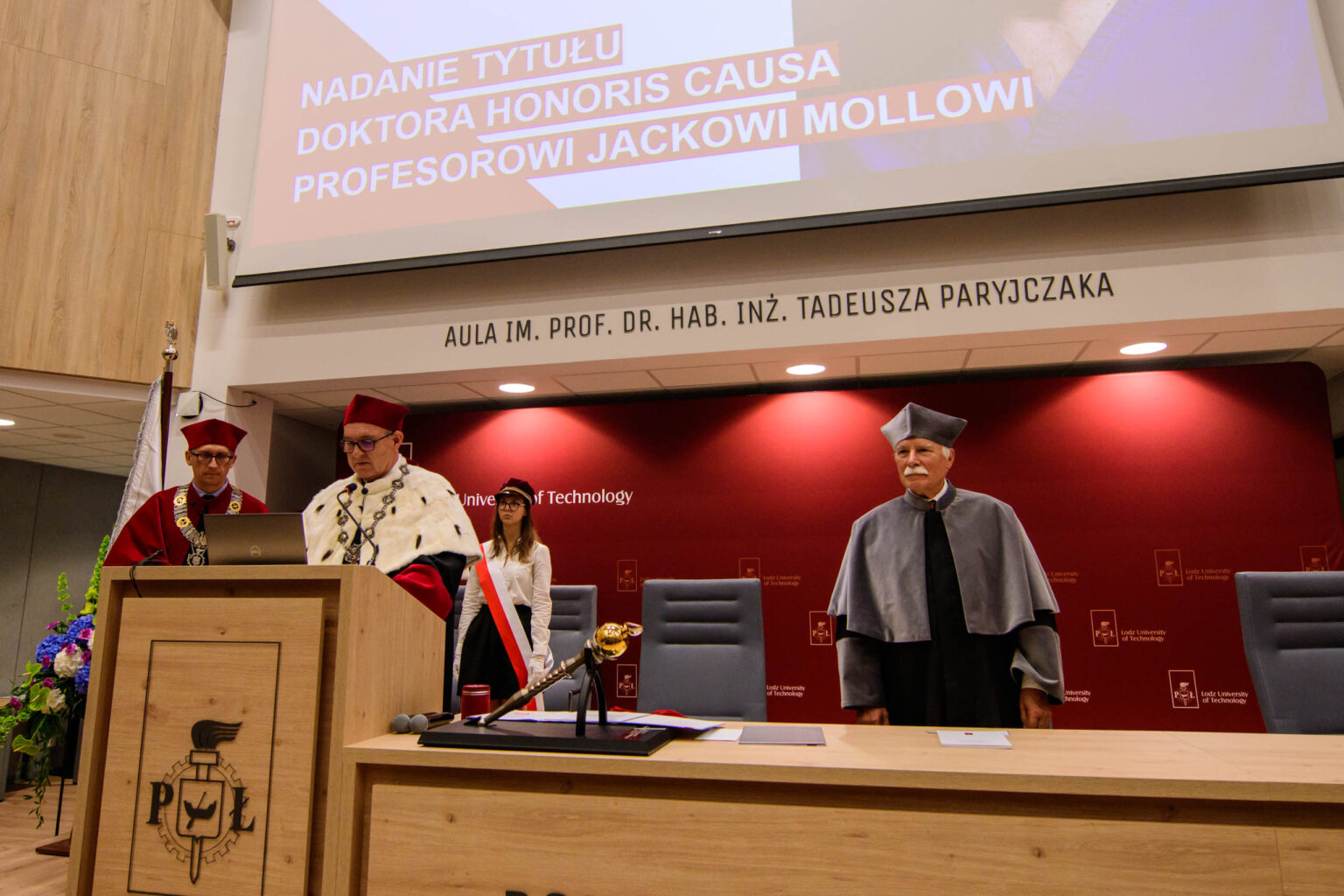 Doktorat Honoris Causa dla Porfesora Molla Fot Sebastian Szwajkowski 1