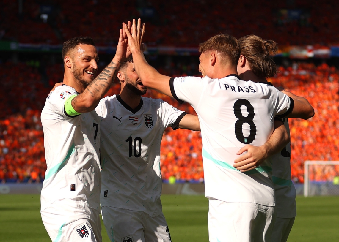Euro 2024. Sensacyjna Austria i mistrzowie remisów w grupie C