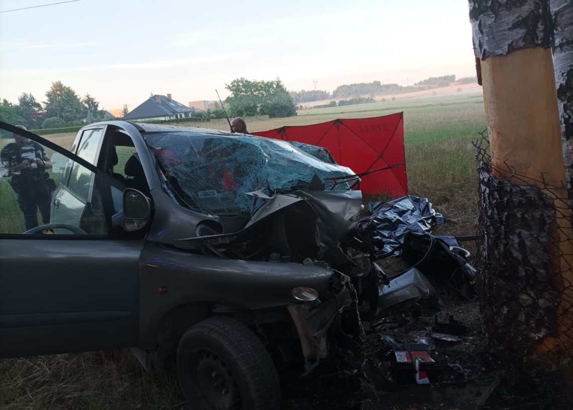 Śmiertelny wypadek w Rosanowie. Zginął 55-latek 1 Śmiertelny wypadek w Rosanowie
