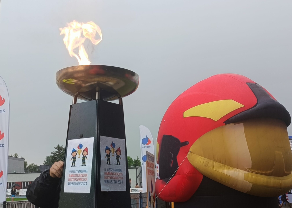 IV Międzynarodowa Olimpiada Dziecięcych Drużyn Pożarniczych w Wieruszowie