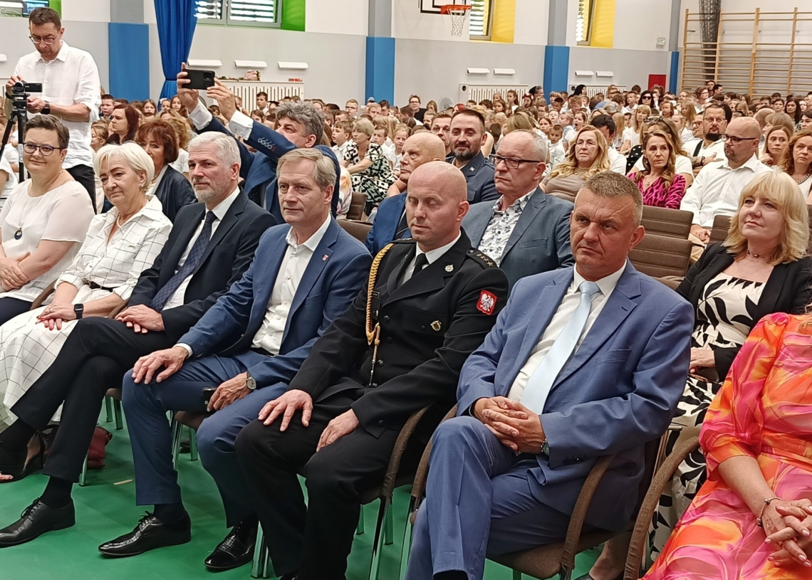 Wojewódzkie zakończenie roku w Sieradzu z udziałem wiceminister edukacji Katarzyny Lubnauer