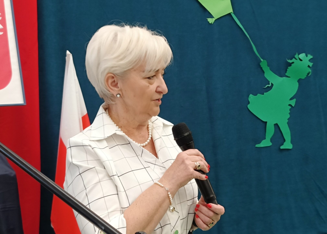 Wojewódzkie zakończenie roku w Sieradzu z udziałem wiceminister edukacji Katarzyny Lubnauer