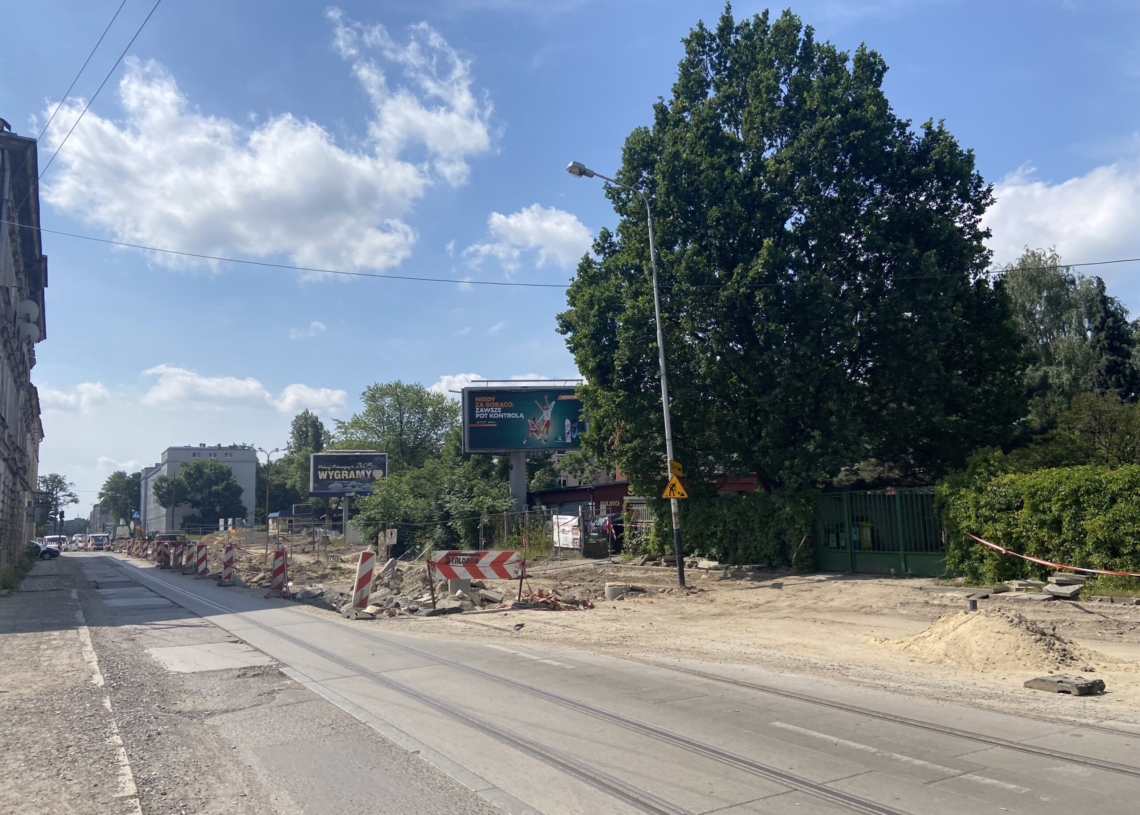 Przebudowa ul. Przybyszewskiego