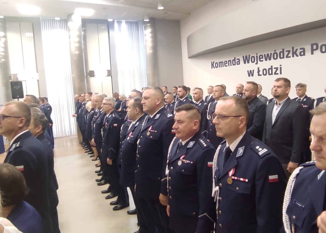 Inspektor Arkadiusz Sylwestrzak nowym Komendantem Wojewódzkiej Policji w Łodzi