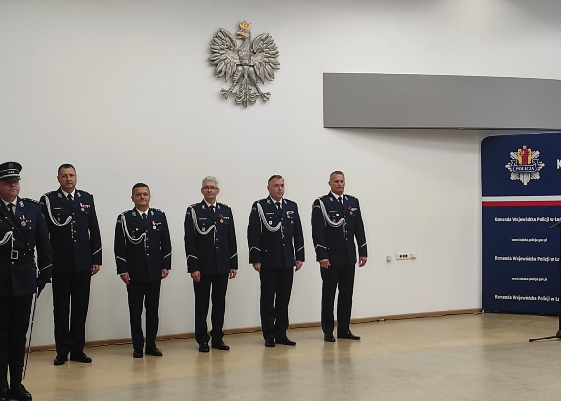 Inspektor Arkadiusz Sylwestrzak nowym Komendantem Wojewódzkiej Policji w Łodzi