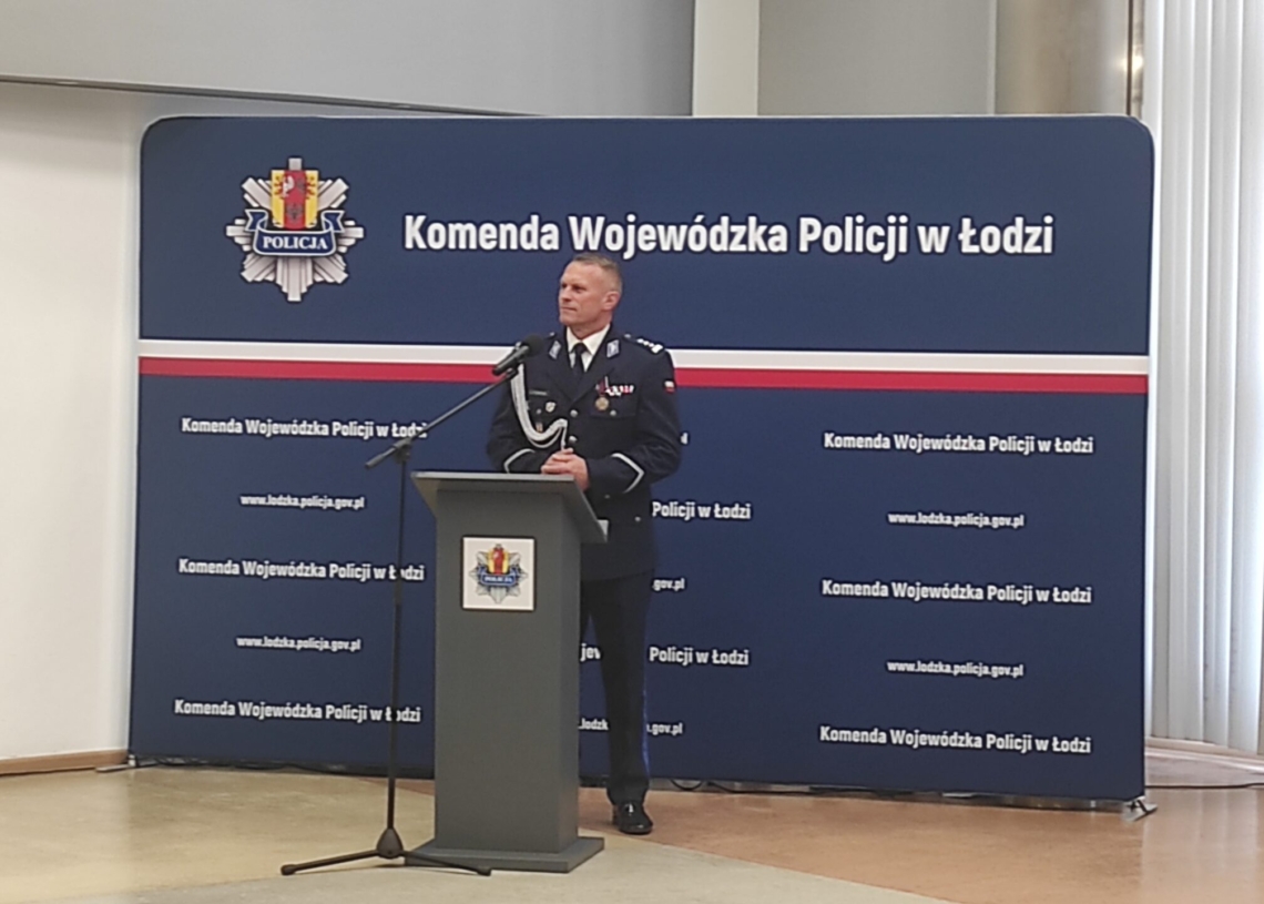 Inspektor Arkadiusz Sylwestrzak nowym Komendantem Wojewódzkiej Policji w Łodzi