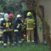 Pożar budynku wielorodzinnego w Sieradzu