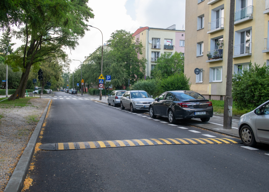 Remont dróg na Kozinach