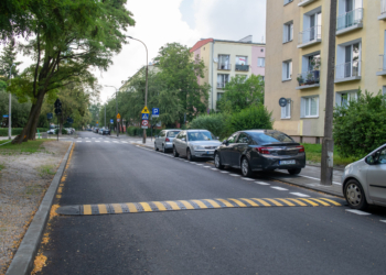 Remont dróg na Kozinach