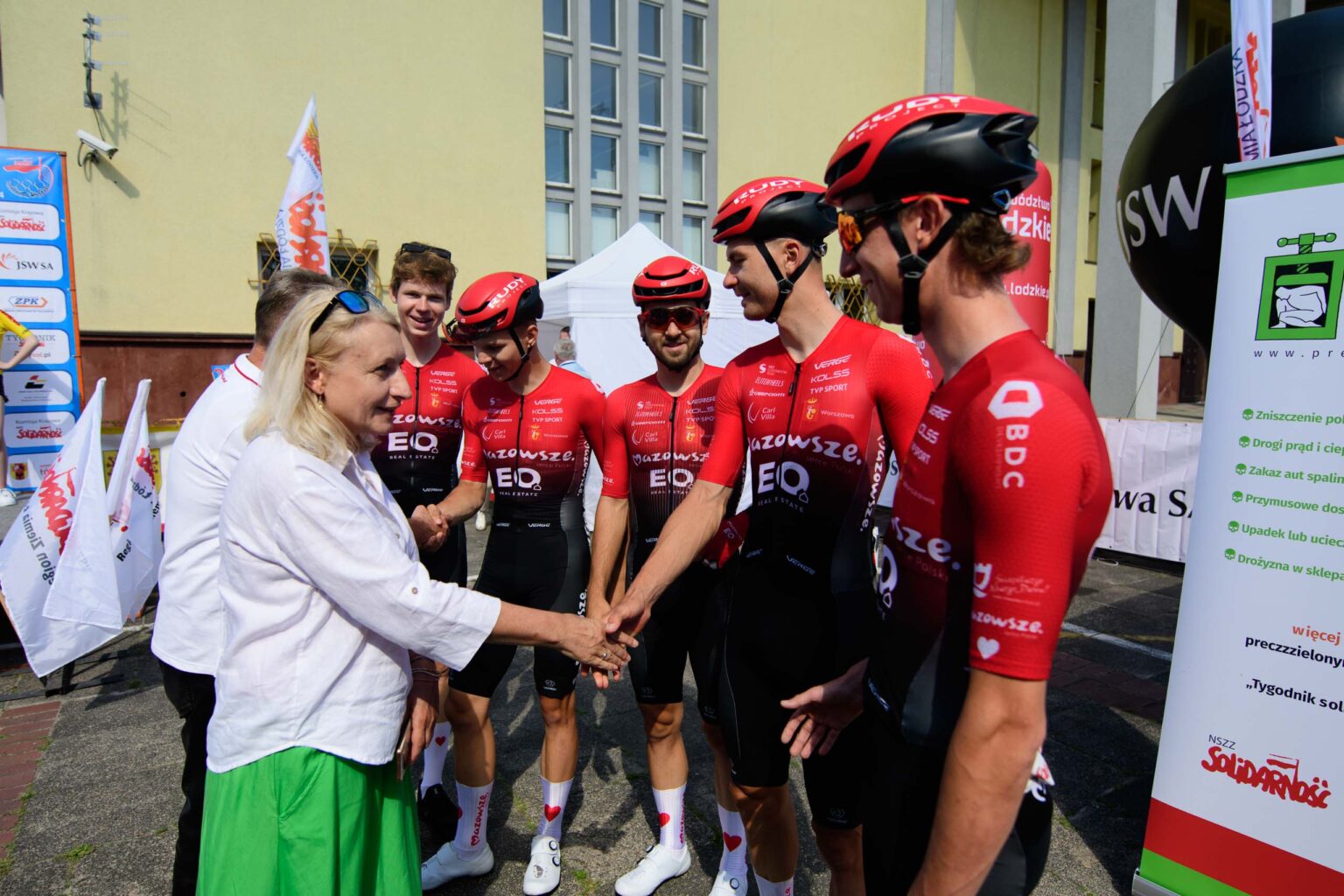 Start 35 Wyscigu Solidarnosci i Olimpijczykow Fot Sebastian Szwajkowski 25